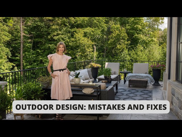 WORST Outdoor Design Mistakes and EASIEST Fixes