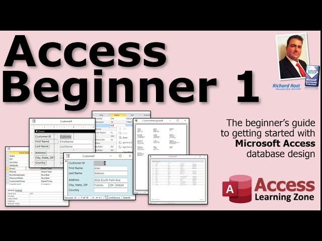 Microsoft Access Beginner Level 1 - Complete 4-Hour Course