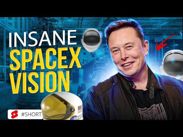 The History of Elon Musk's Vision for Mars Using SpaceX - #shorts