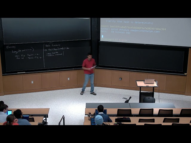 Lecture 9: Security and Cryptography (2020)