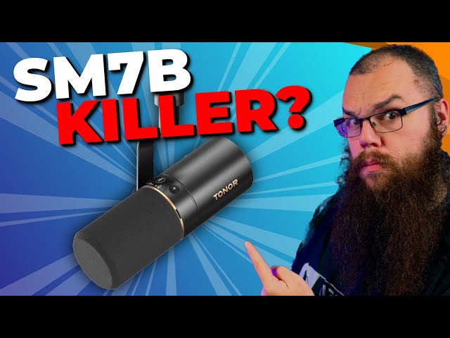 Is This BUDGET Microphone Better Than the SM7B? - [Tonor TD510 Review]