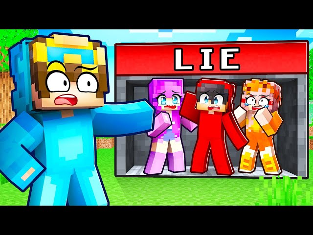 Using A LIE DETECTOR on my Friends In Minecraft!