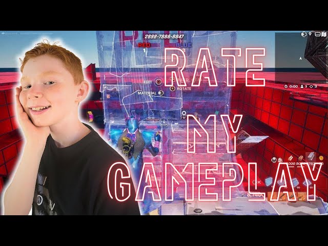 You rate my gameplay in Fortnite! Comment a score 1 to 10!