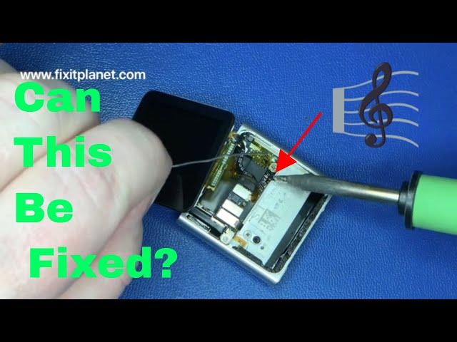 iPod Nano 6th Gen Battery Replacement From Start To Finish.
