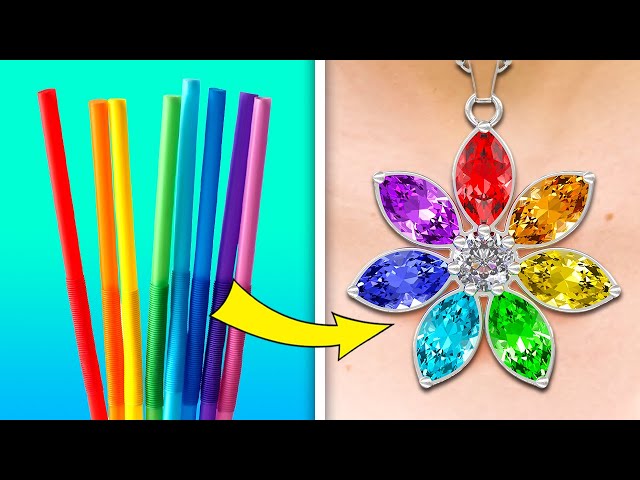 28 COOL RECYCLING DIYs WITH PLASTIC STRAWS