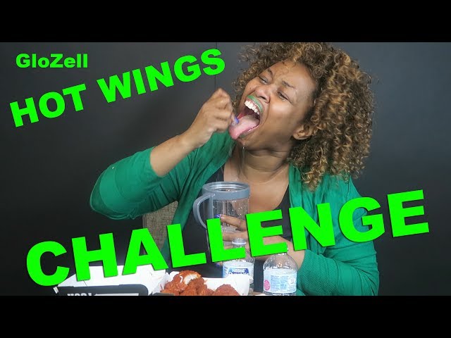Hot Wings Challenge - GloZell