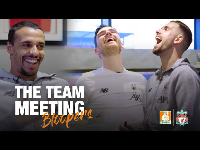The Team Meeting: Hilarious BLOOPERS reel from spoof 'creative session'