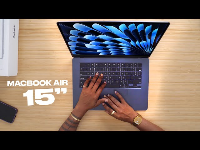 Unboxing the NEW MacBook Air 15"