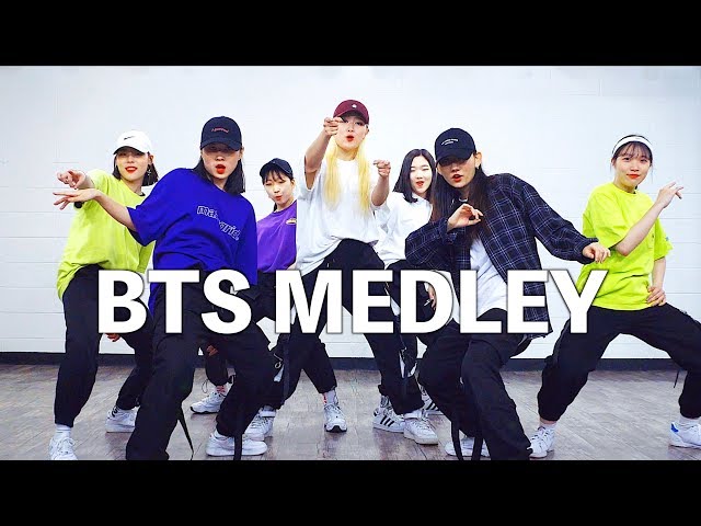 'BTS' DANCE MEDLEY / A Teenage Team (feat.Yurim / 10 ARMY) / 2016-2019
