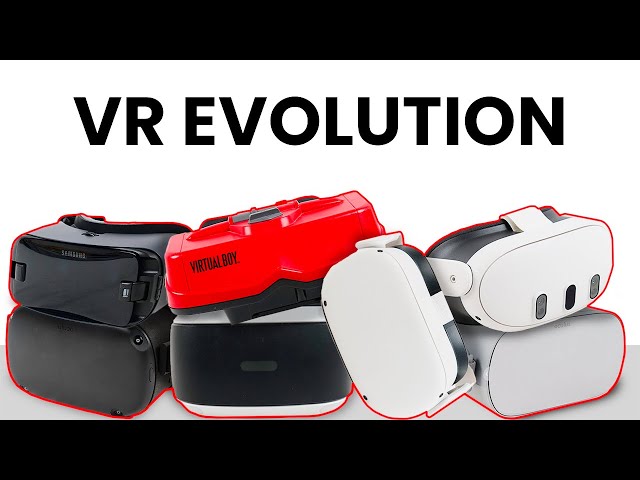 Evolution of VR Headsets + Gameplay (1995-2024)