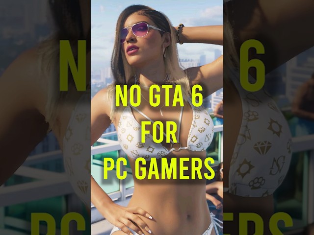 Why GTA 6 won't launch on PC First ⚡#gaming #graphicscard #gta6 #shorts