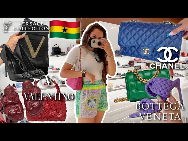 Luxury Shopping Vlog...in GHANA! Bottega, Chanel, Ferragamo...