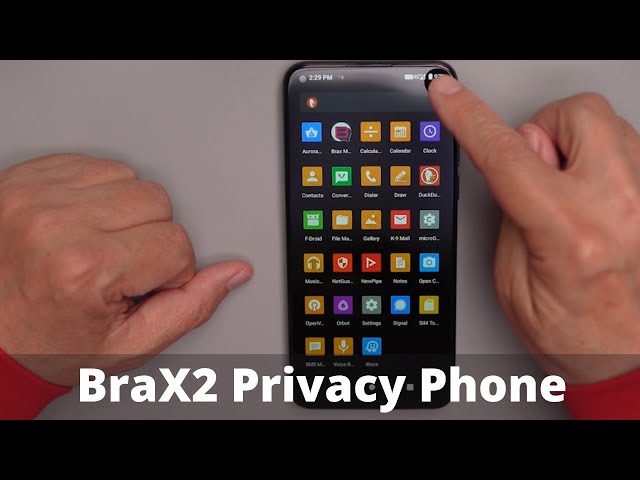 Setting Up Your BraX2 Privacy Phone for the First Time