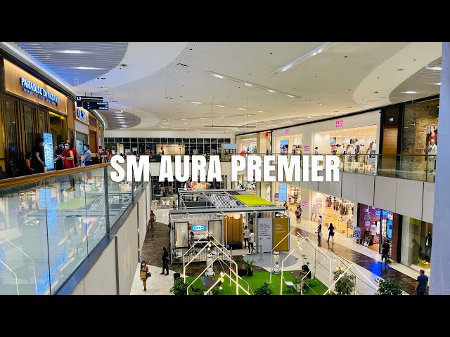 [4K] SM AURA PREMIER Walking Tour | BGC Philippines | New H&M store, outdoor dining, IKEA pop-up