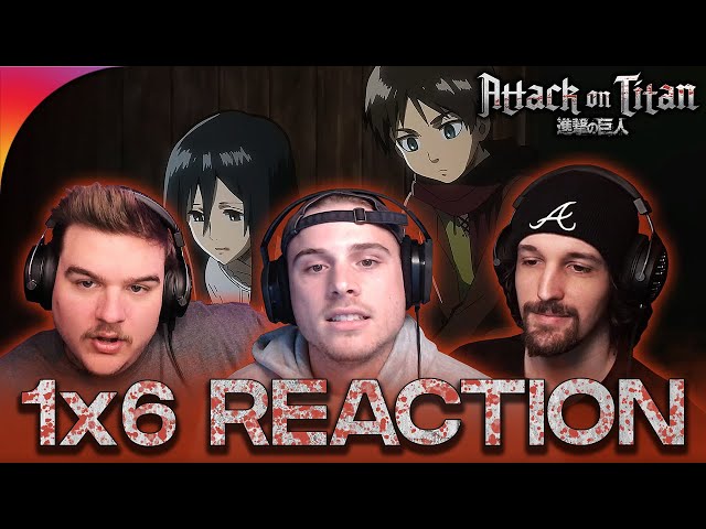 Attack On Titan 1x6 Reaction!! "The World the Girl Saw: The Struggle for Trost, Part 2"