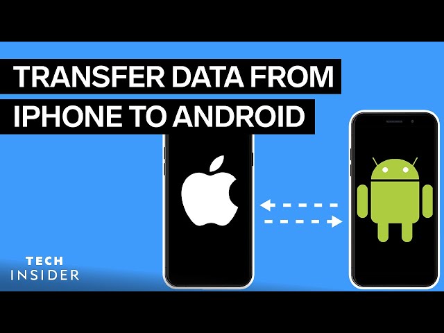 How To Transfer Contacts From iPhone To Android | Tech Insider