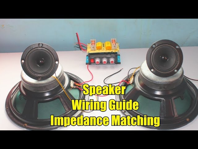 How to Wire your Speakers Properly on Videoke/Mini Sound Setup - Impedance Matching(Series,Parallel)