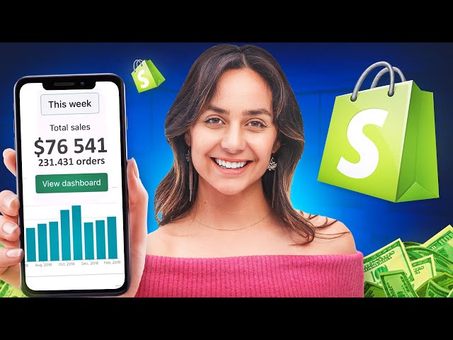 How to Build a Shopify Store Using Only Your PHONE