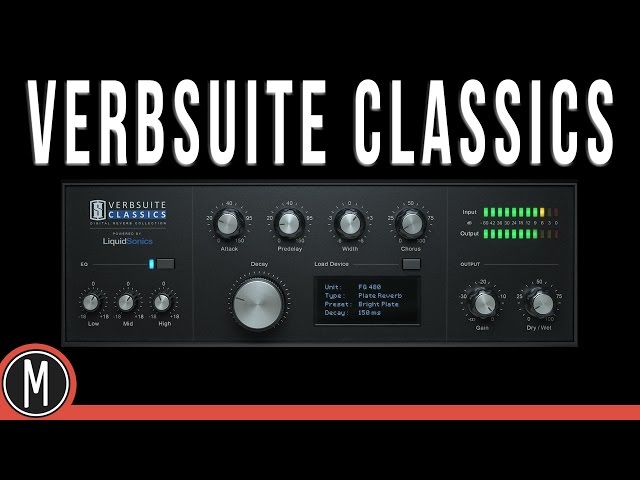VERBSUITE CLASSICS - Review & Walkthrough - mixdown.online