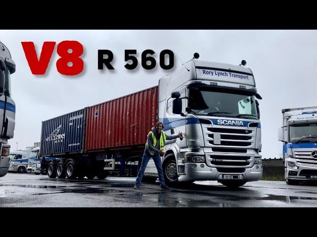 SCANIA R 560 V8 - My Daily Driver! Full Tour & Test Drive Opticruise