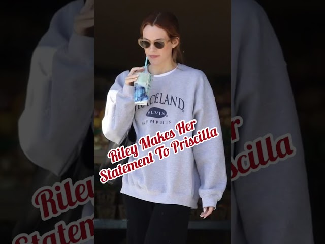 Riley Keough Makes A Statement On The #lisamarie Estate Lawsuit With Greedy Granny! #rileykeough