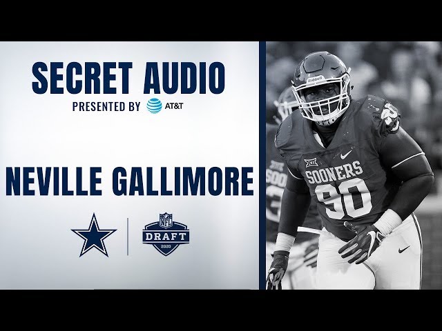 Secret Audio NFL Draft: Neville Gallimore | Dallas Cowboys 2020