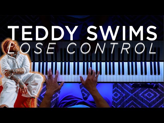 Teddy Swims - Lose Control (BEAUTIFUL Piano Cover) & SHEET MUSIC