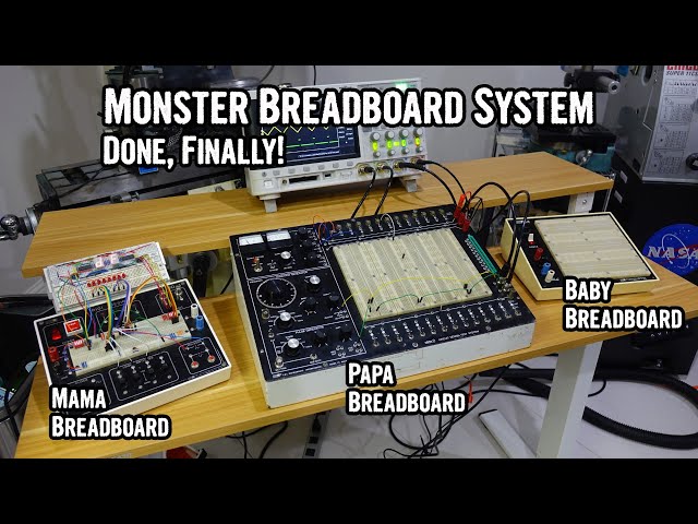 E&L Instruments Monster Breadboard - Part 3: Done, Finally!
