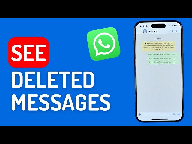 How to See Deleted Messages on Whatsapp (iPhone & Android)