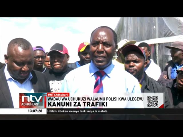 Kanuni za trafiki: Wadau na uchukuzi walaumu polisi kwa ulegevu