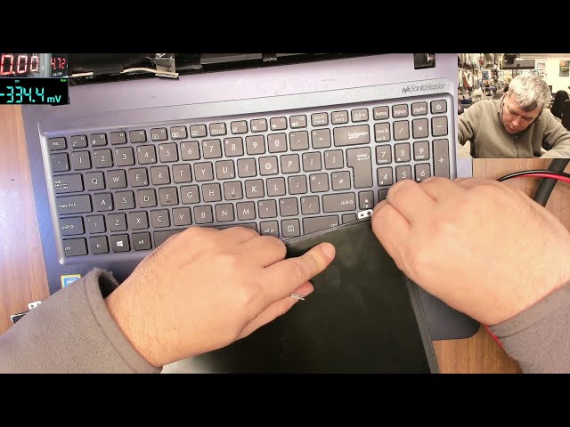 Asus laptop, no backlight - actually a screen repair