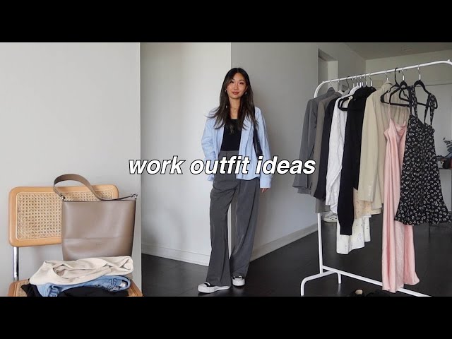 casual work outfit ideas (office wear lookbook)