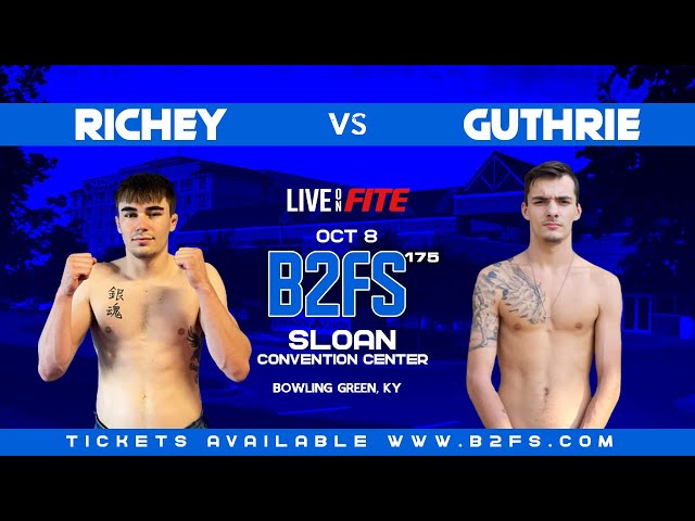 B2FS 175 | Michael Richey vs Devon Guthrie 135 Ammy
