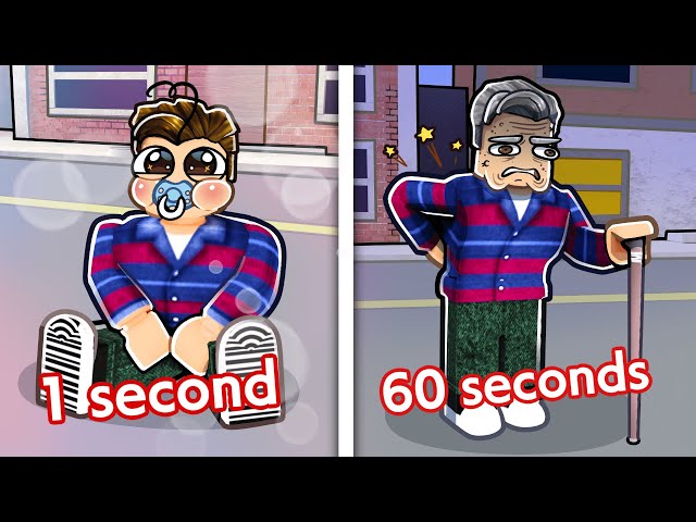 ROBLOX ONE SECOND = ONE YEAR