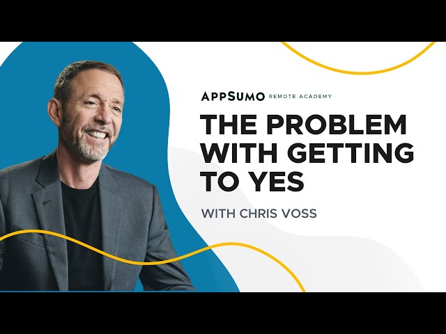 The Problem With Getting To Yes | Chris Voss
