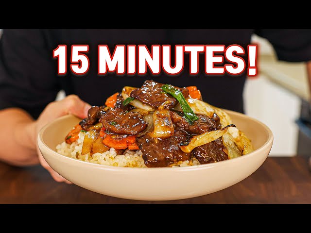 Truuuust Me! This Is The Easiest Stir Fry Dish Of All Time l Beef & Onion Stir Fry in 15 Minutes