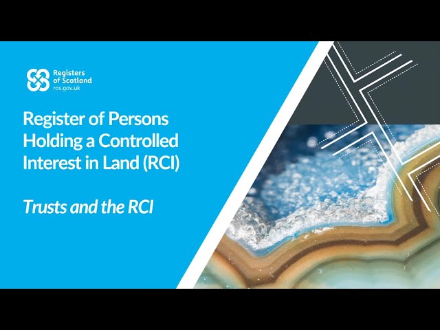 RCI Webinar | Trusts and the RCI