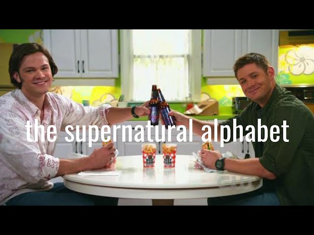 learn the alphabet with supernatural