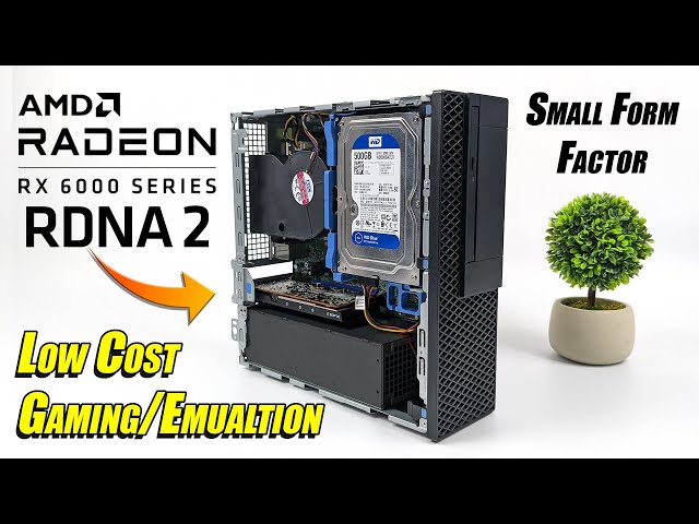A Fast Low-Cost Awesome SFF Gaming & EMU PC! RX 6400 RDNA2 Power