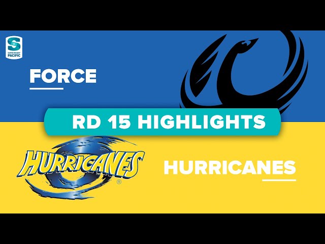 Super Rugby Pacific | Force v Hurricanes - Round 15 Highlights