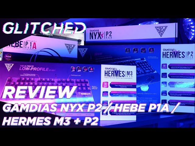 Gamdias NYX P2 + HEBE P1A + HERMES M3 +  HERMES P2 Review