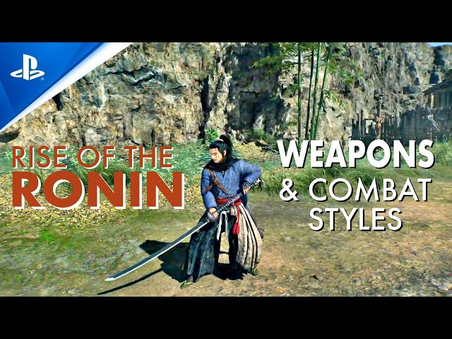 Rise Of The Ronin - Weapons and Styles Gameplay Showcase | PS5 Exclusive