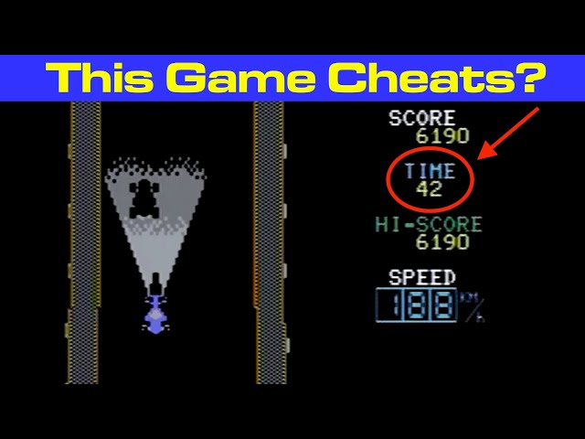 This Game Cheats? Hal Labs' LeMans for Commodore 64 (Part 3)
