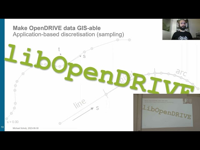 2023 | Creating libOpenDRIVE GDAL Driver for Lane-Detailed Road Network to GIS - Michael Scholz