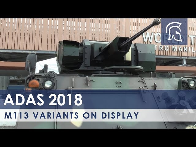 A Walk Around The M113 Variants On Display At ADAS 2018