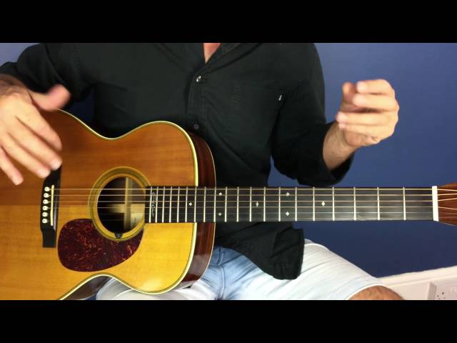 The Beatles - Eleanor Rigby Pt 2 Guitar lesson by Joe Murphy