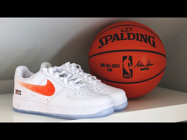 MANUAL COP ON KITH!!! | New York Knicks x Nike Air Force 1 Low "Kith" Pickup & Review!
