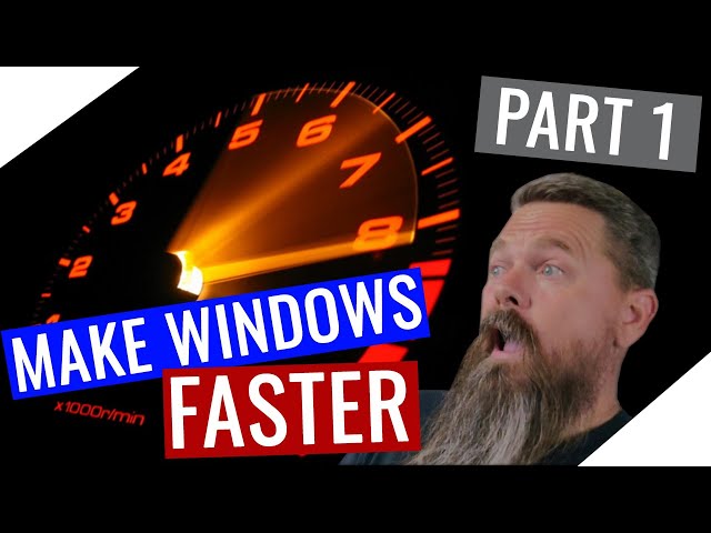4 Tips For Speeding Up Windows 10 Part 1