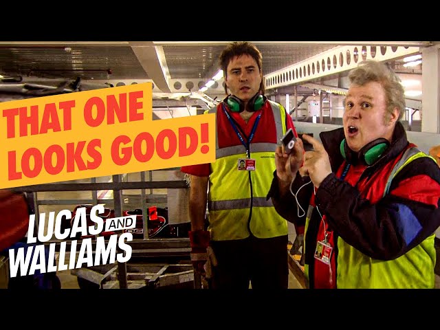The Baggage Handler Moral Code... | Come Fly With Me | Lucas and Walliams