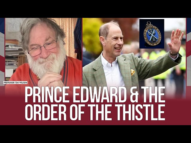 prince Edward gets the Order of the Thistle for 60th Birthday. Happy birthday and Ramadan Mubarak